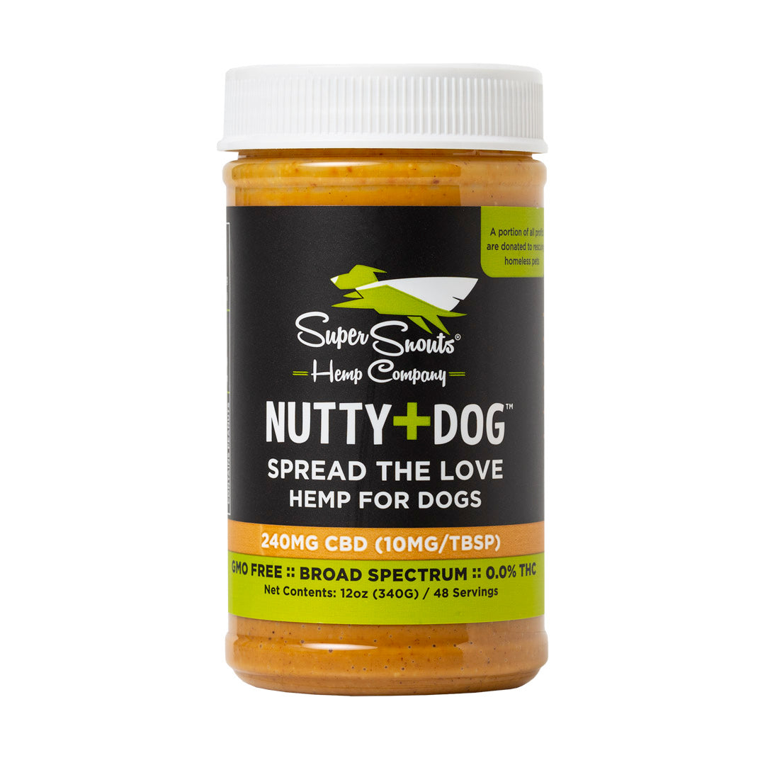 NUTTY+DOG CBD SPREAD (PEANUT BUTTER FLAVOR)
