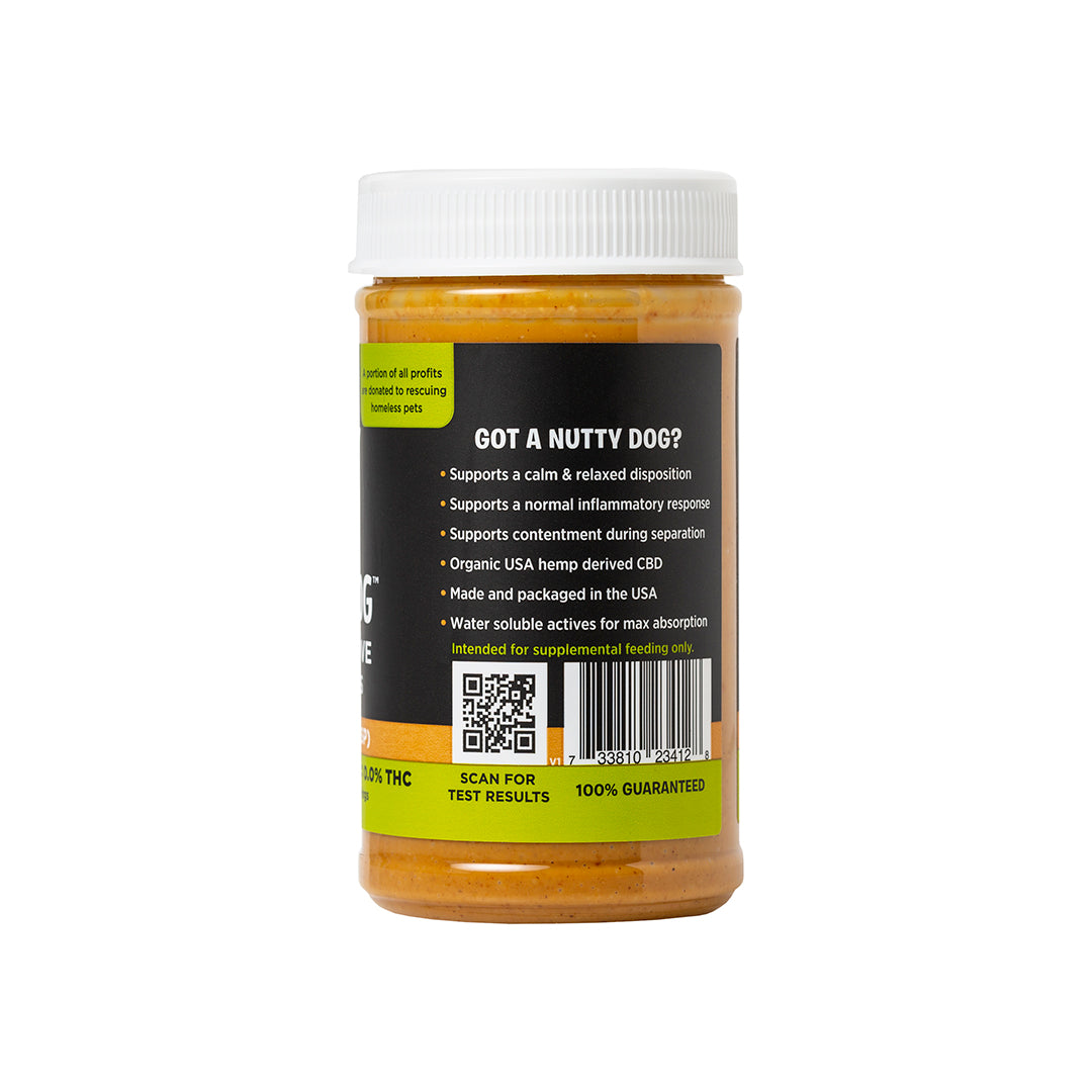 NUTTY+DOG CBD SPREAD (PEANUT BUTTER FLAVOR)