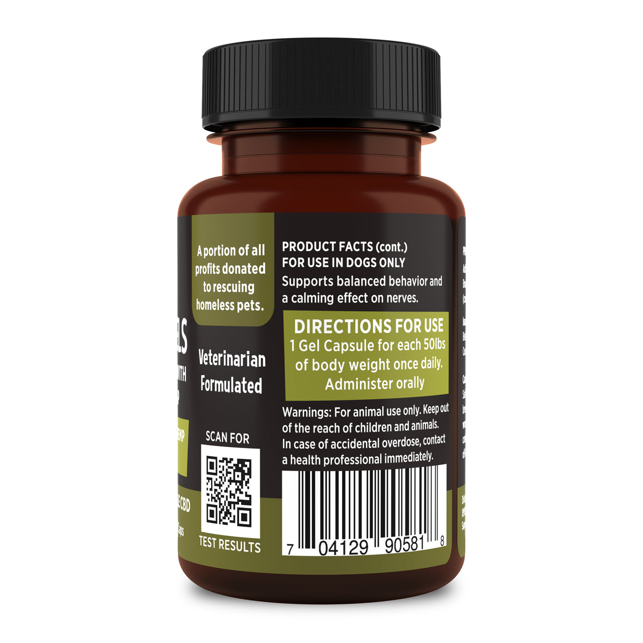 PHYTO-300 GELS :: BROAD SPECTRUM HEMP (10mg CBD per gel cap)